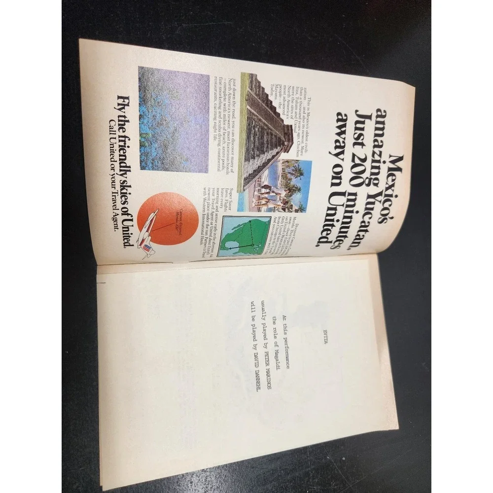 Vintage Stagebill Evita Shubert Theatre January 1980 Broadway‎ Program